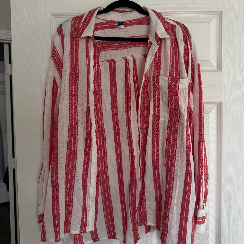 Oversized Button Down